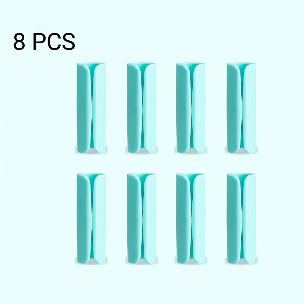 Set of 4 No-Pin Bed Sheet Grippers Anti-Slip Clips for Mattress Secure Hold Pink PP Material