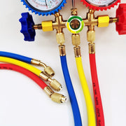 Automotive Air Conditioning Refrigerant Gauge Set with Hose and Hook for R410A R22 R404A R134A