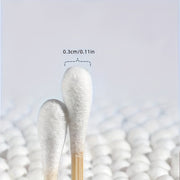 500pcs Unscented Double-Headed Cotton Swabs for Ear Cleaning and Makeup