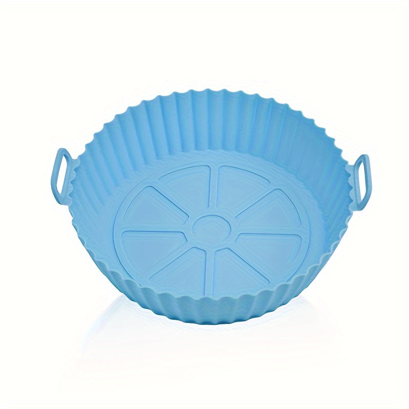 Silicone Air Fryer Accessories Set for 3-5 Quart Ovens Baking Tray Basket Bowl