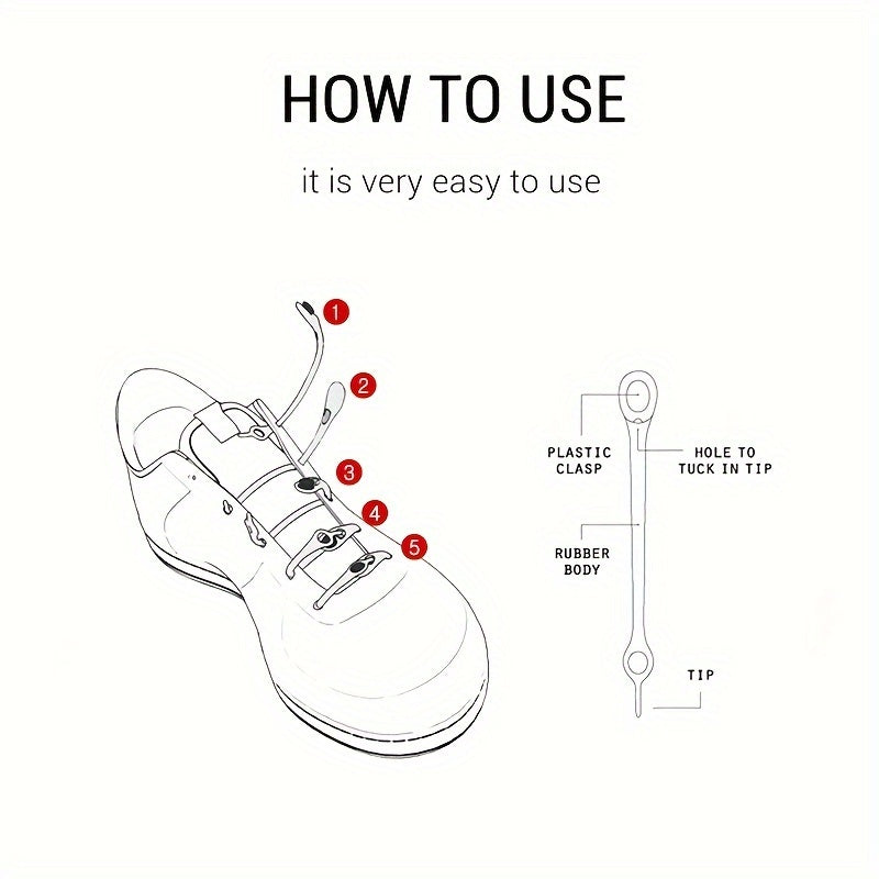 12 Pcs Colorful Elastic Shoe Laces for Casual Sneakers Easy to Replace