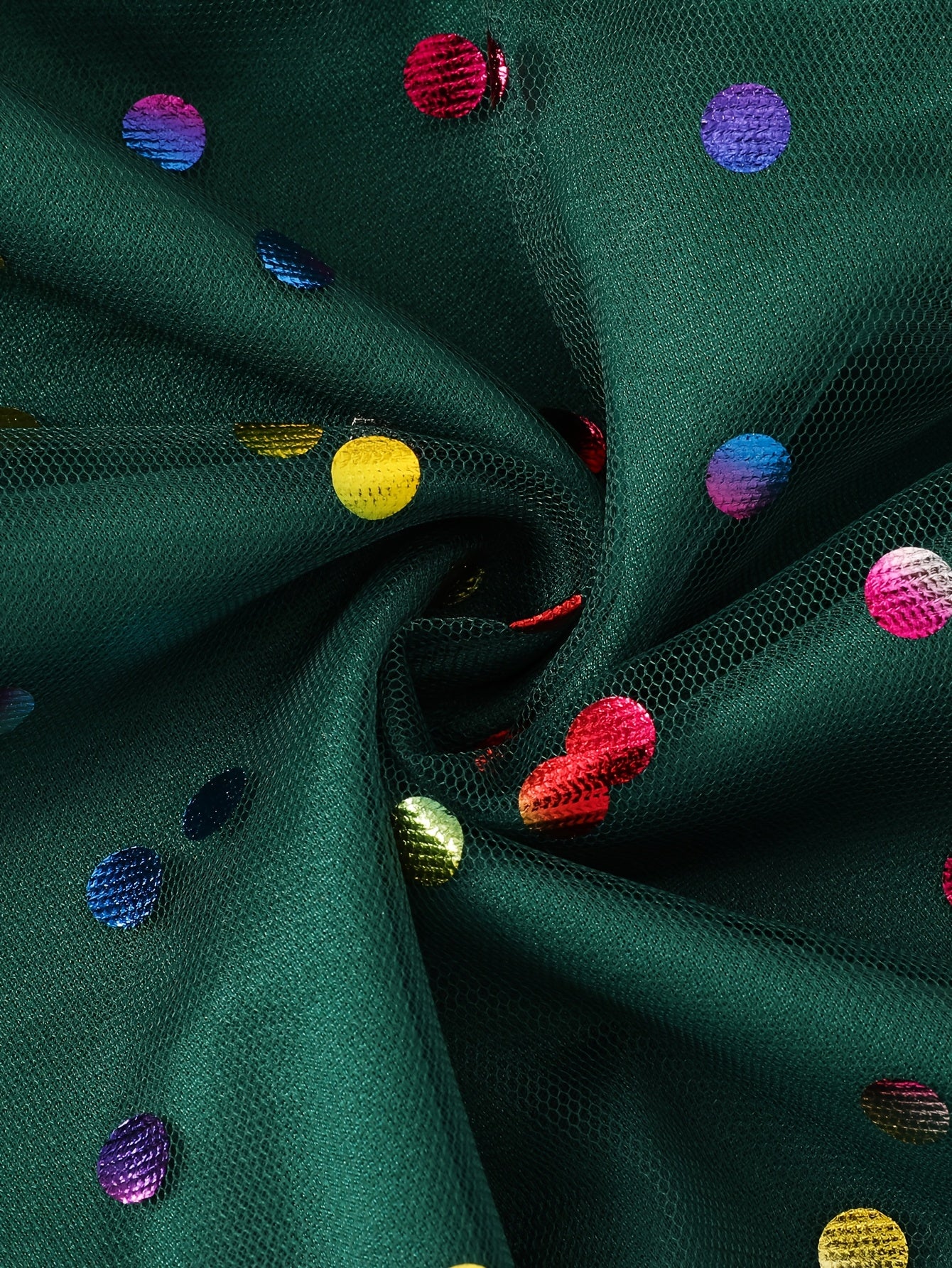 Women's Pleated Knit Skirt with Contrast Mesh Polyester Spring Summer Fall