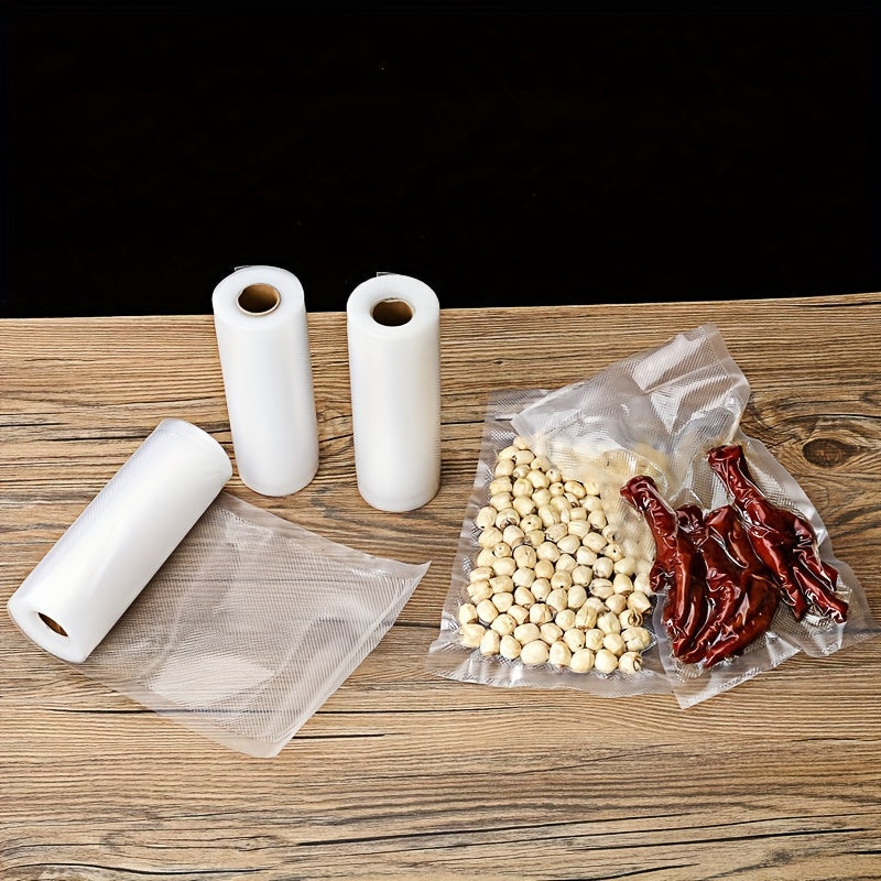 Vacuum Sealing Bags 2 Rolls Food Storage Reusable Airtight Anti-Spill