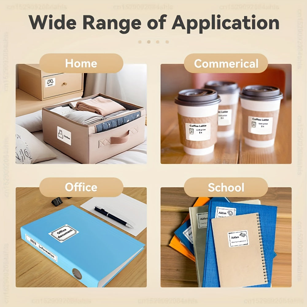 Portable Wireless Thermal Label Printer for Android iOS 40x30mm