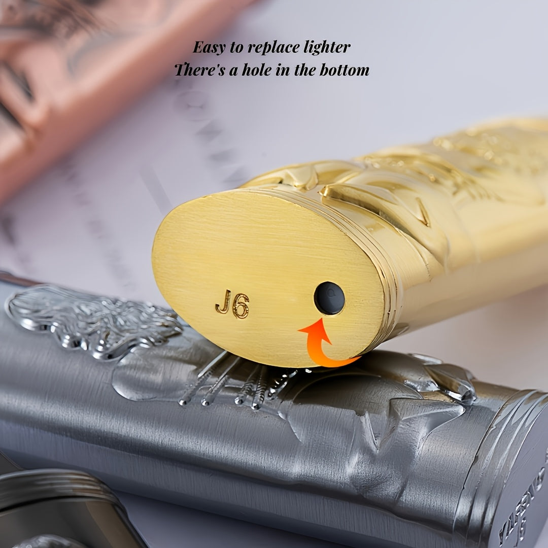 Ayollar uchun metall olovchi qutisi 3D bosilgan himoya qopqog'i BIC J6 uchun