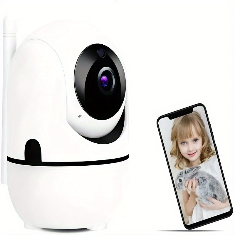 1080p Wi-Fi Security Camera with Pan Tilt Zoom Night Vision Motion Tracking Indoor Outdoor