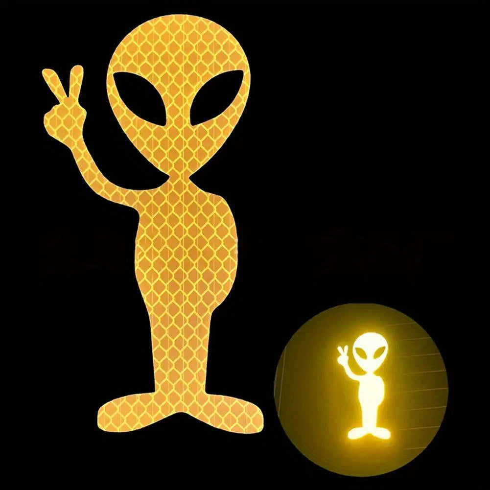 Yarim yulduzli tinchlik belgisining aks ettiruvchi decal avtomobillar va mototsikllar uchun PVC 15 sm