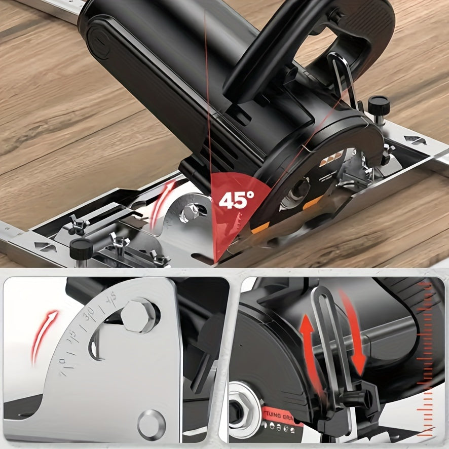 Portable Woodworking Board Cutter Stainless Steel Precision Cutting Tool