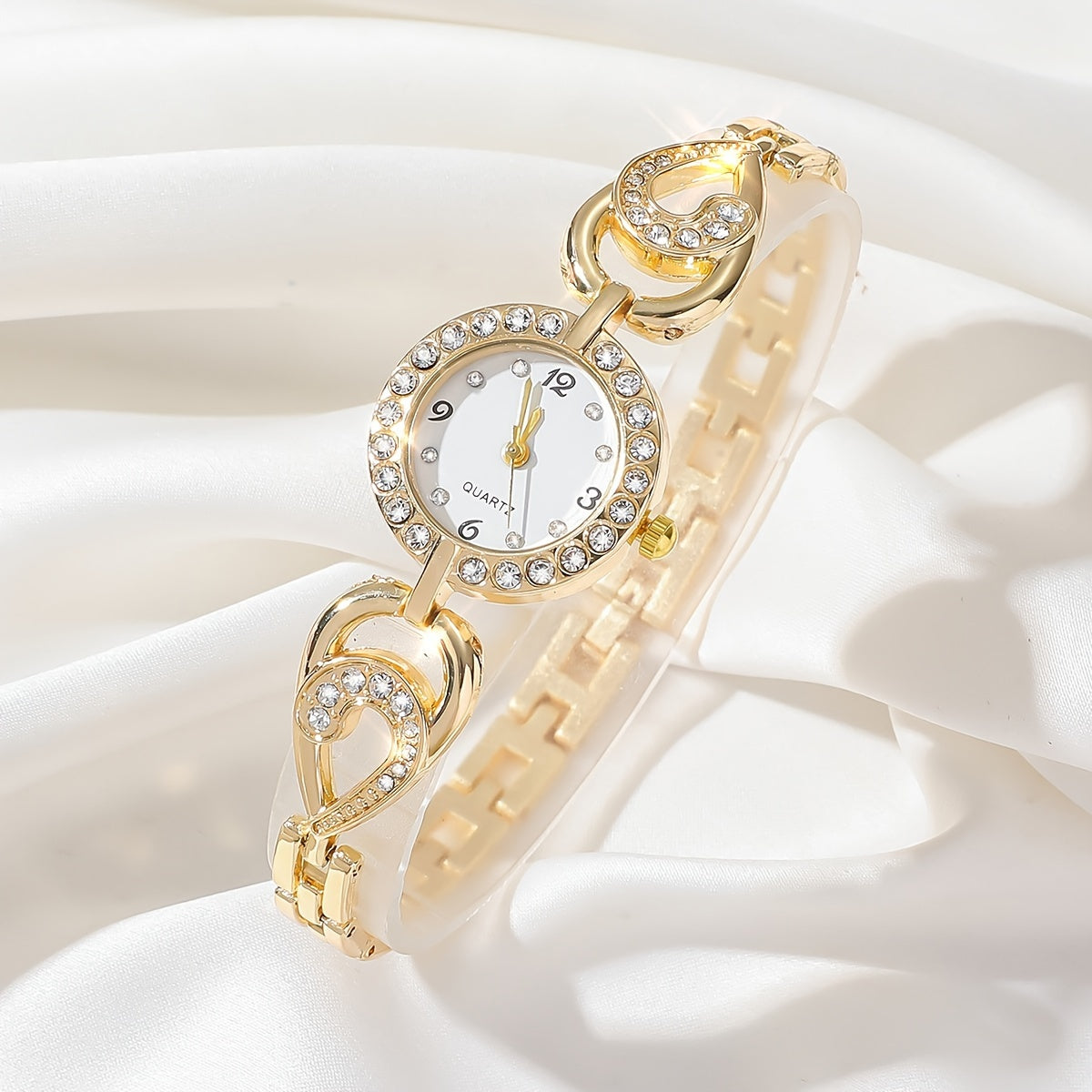 Reloj de pulsera de aleación para mujer, elegante y a la moda, regalo para Eid