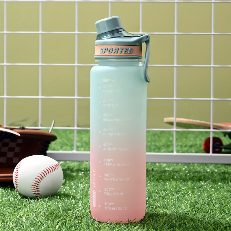 33.81Oz Portable Water Bottle for Sports Outdoor Activities