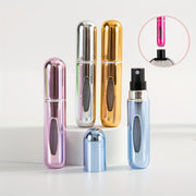 Unisex Travel Perfume Dispenser Spray Bottle 5ML Refillable Empty Bottle