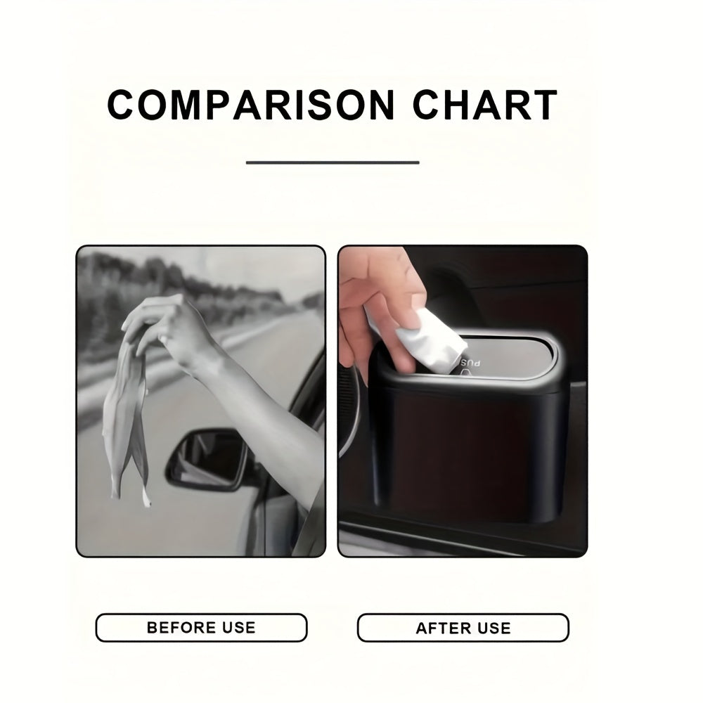 Car Trash Bags 60pcs Mini Small Garbage Bags Thickened Plastic Organizer