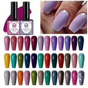 Plastic Bottle 36 Colors Light Therapy Nail Gel Manicure Set