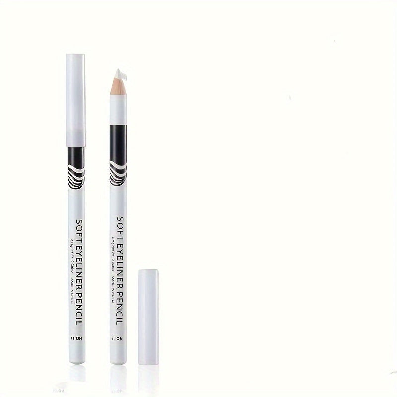 Женский водостойкий белый карандаш-подводка для глаз и хайлайтер, стойкий к растушевке, для макияжа