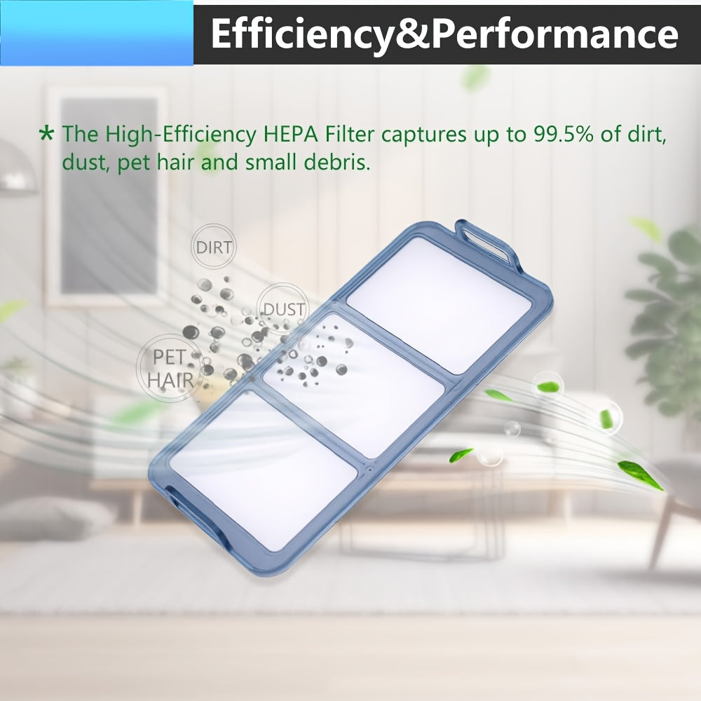 Replacement Parts Set for Robot Vacuum Cleaner Includes Brushes Filters 10 Pieces