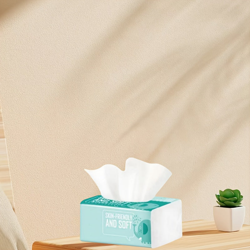 Soft Thick 3-Ply Toilet Paper 300 Sheets High-Quality Wood Pulp Bathroom Tissue