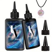 Low Viscosity UV Resin Kit for Jewelry and Crafts 100g-500g Super Transparent Finish