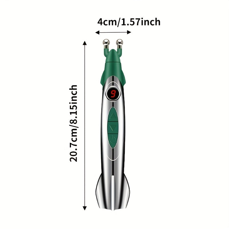 Electric Full Body Massage Pen with Acupoint Technology Portable Electric Acupuncture Stick