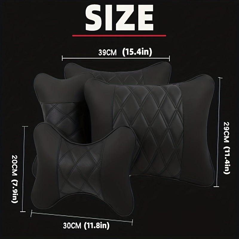 Avtomobil o‘rindigi uchun yostiq bel soati uchun yostiq bo‘yniga yostiq boshni qo‘llab-quvvatlash sayohat qulayligi