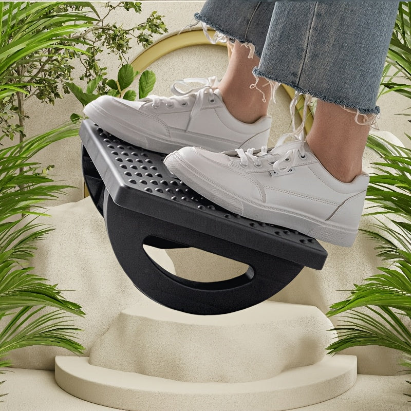 Bolalar uchun ofis uchun oyoq pedali bilan oyoq stolchasi, anti-tilt plastik ottoman, sirpanishga qarshi