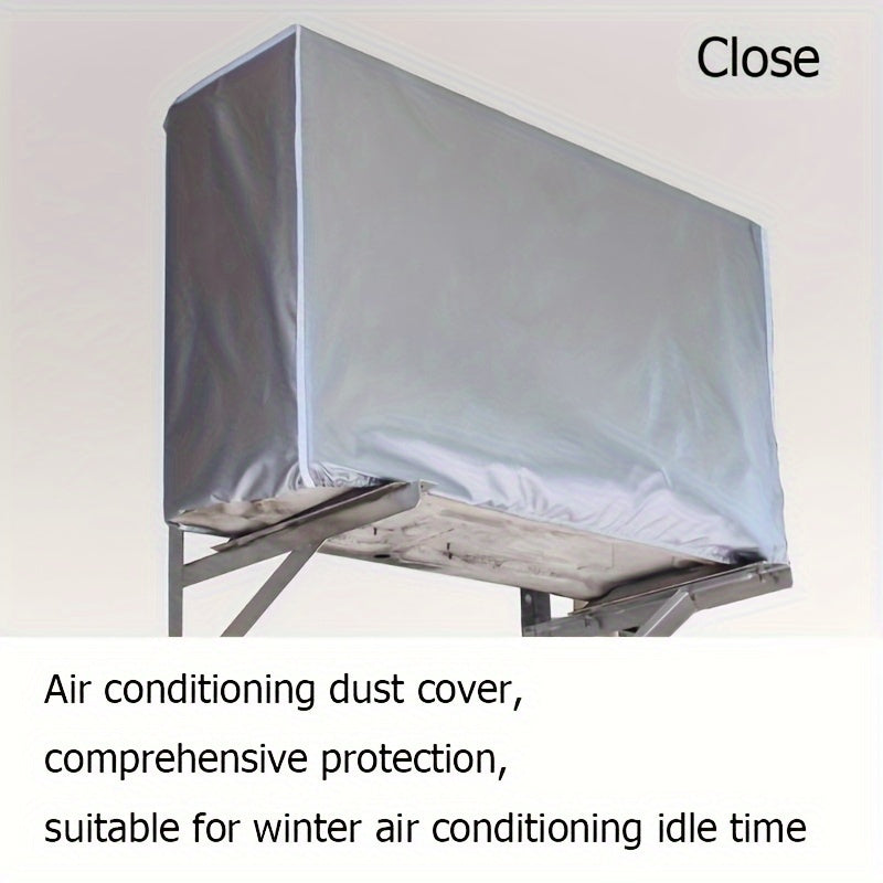 Outdoor Air Conditioner Cover Waterproof Dustproof Thermal Insulation Snow Blocker