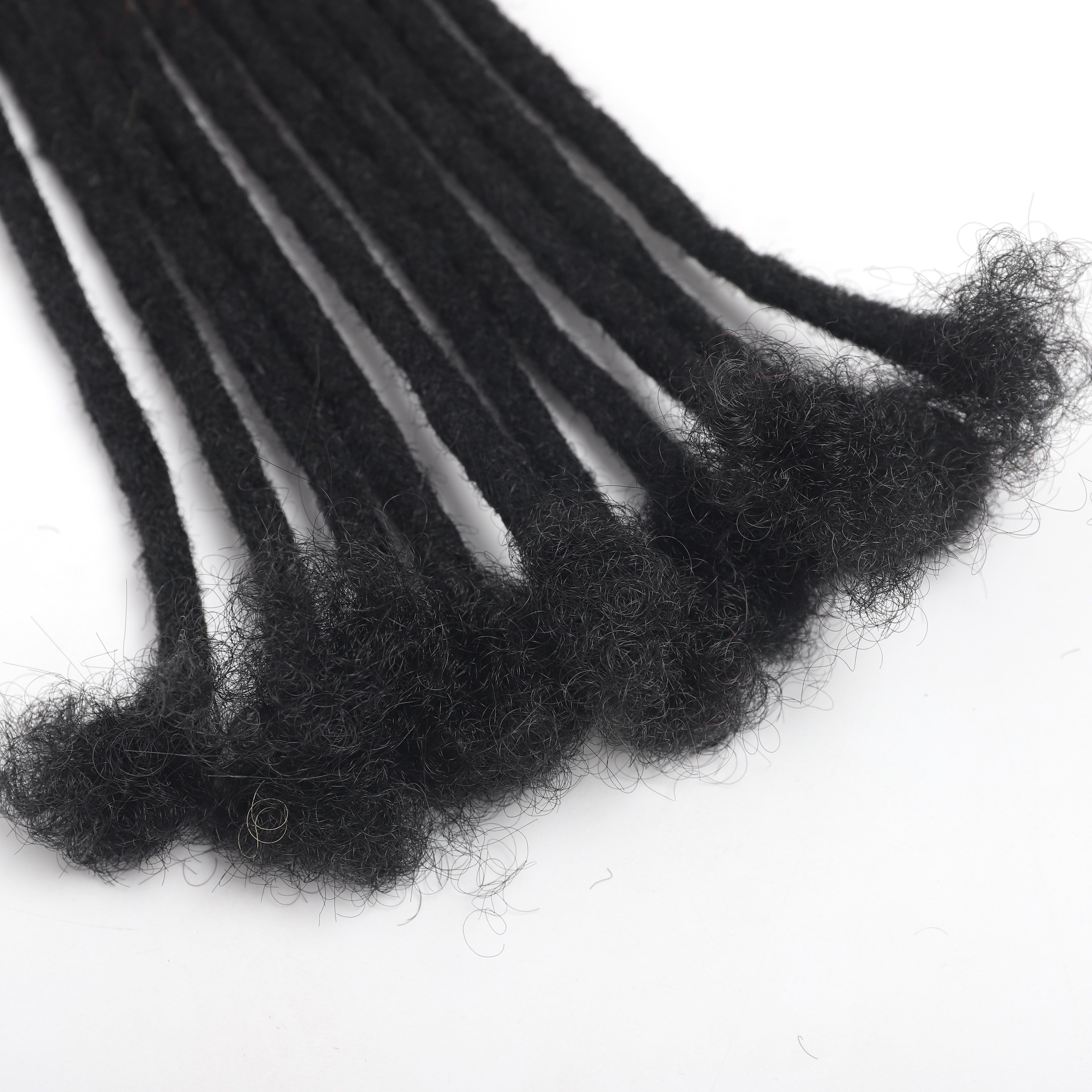 10-Inch Synthetic Loc Dreadlocks Extensions 20 Strands Afro Kinky Style