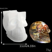 Silicone Skull Candle Mold Set for DIY Crafts, Handmade Soaps, Multiple Sizes
