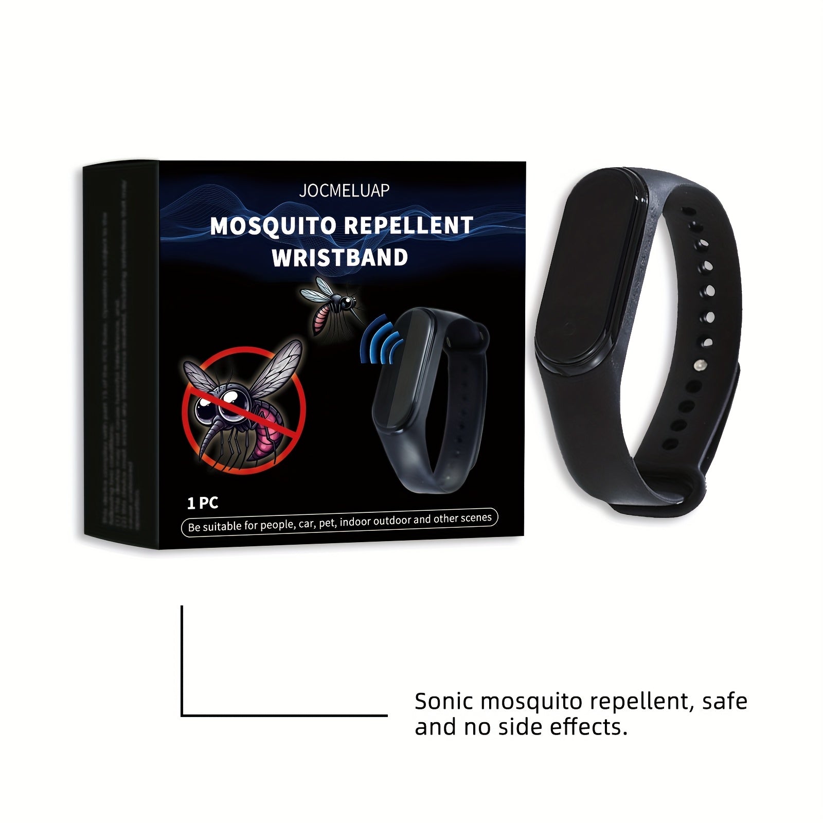 Unisex Silicone Mosquito Repellent Bracelet Outdoor Insect Protection