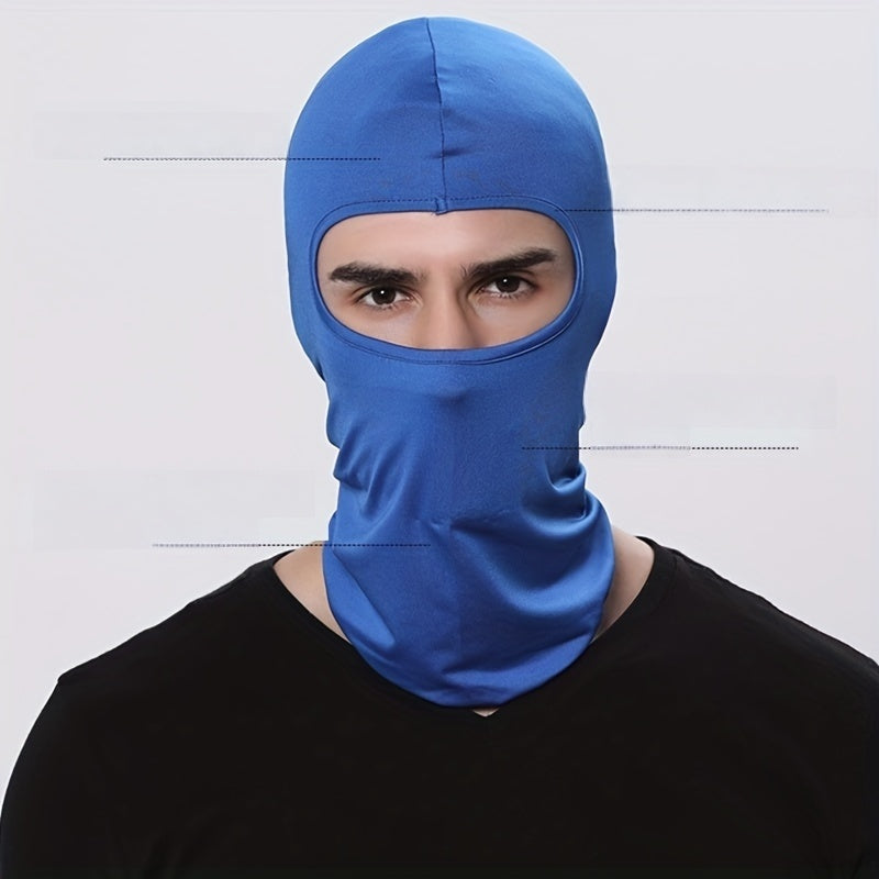 Unisex Breathable Ski Mask Helmet Inner Cap Windproof Neck Warmer