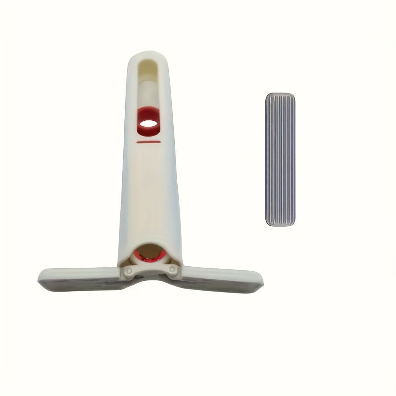 Mini Mop Set with Washable Sponge Head for Bathroom Car Window Glass Cleaning