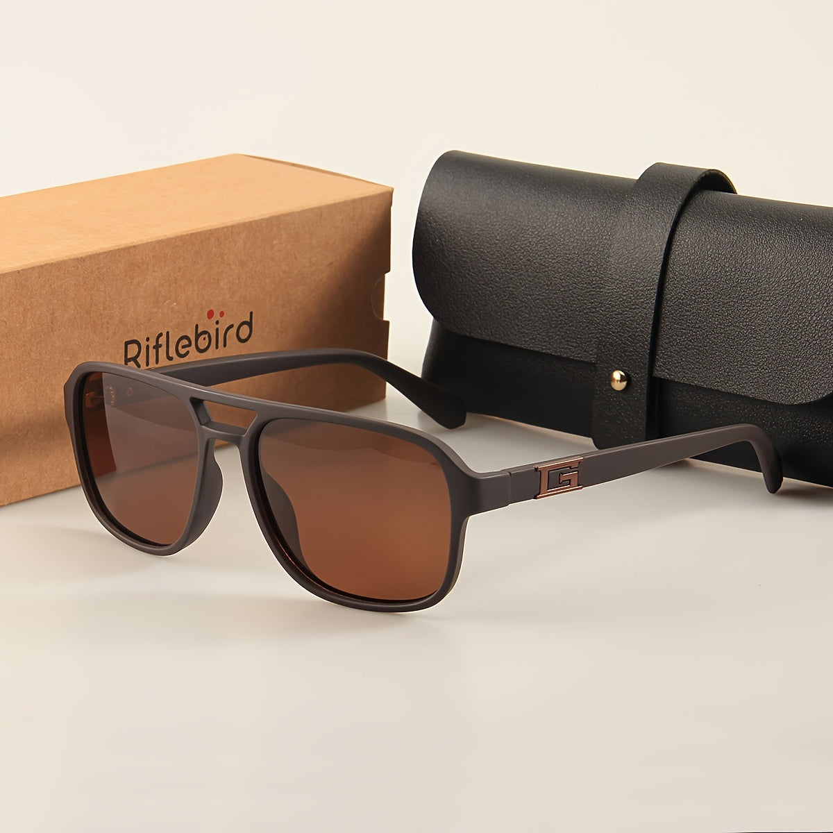 Retro Blue Frame Glasses for Men and Women Casual Full Rim Polycarbonate