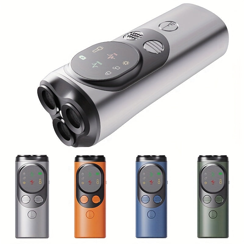 Rechargeable Dog Bark Control Device with LED Flashlight USB Charging Lithium Battery