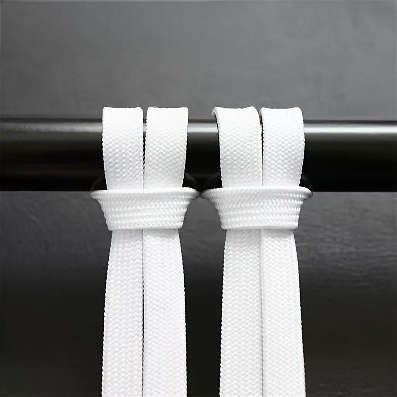 2Pcs Durable Nylon Flat Shoelaces for Sports Shoes and Boots