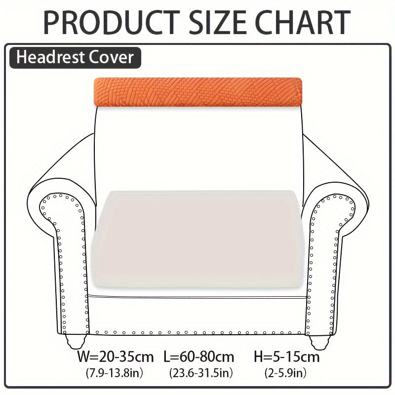 Чехол на диван из полярного флиса с жаккардовым узором и эластичной лентой подходит для секционного кресла, дивана-кровати, 3-местного и 4-местного, включает чехлы на подлокотники