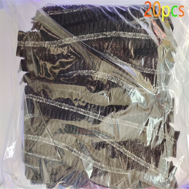 Bir martalik to'qima mato bilan qoplangan shishali shlyapa, 20-100 ta, oziq-ovqat xizmatlari va SPA uchun