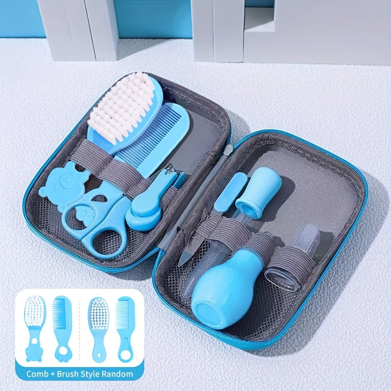 8-Piece Healthcare and Grooming Kit with Portable Safety Care Set for Adults