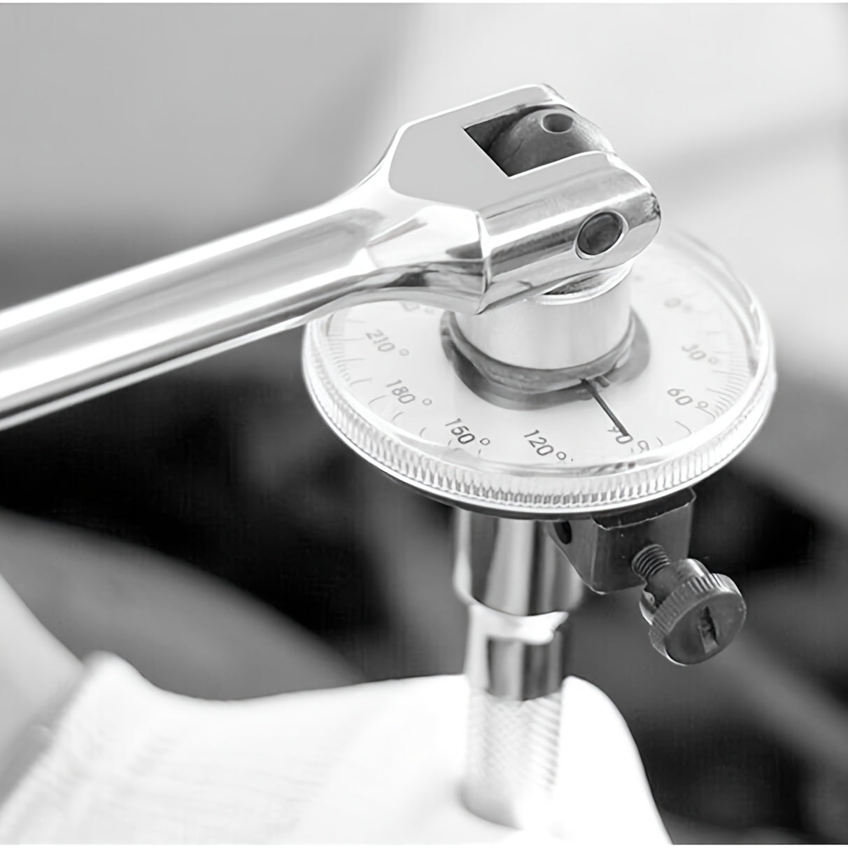 1/2 Inch Torque Wrench Angle Gauge Set, Adjustable, Professional Tool