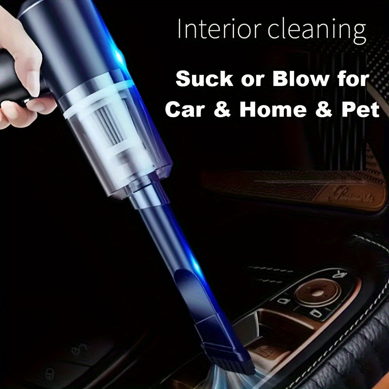Handheld USB Rechargeable Car and Home Vacuum Cleaner Portable Dust Collector