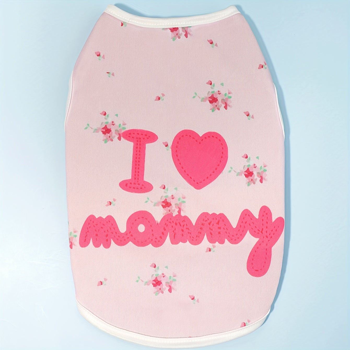 Chaleco para perro de mascota primavera verano lindo con estampado de dibujos animados, pequeño, mini, de juguete, tejido de poliéster