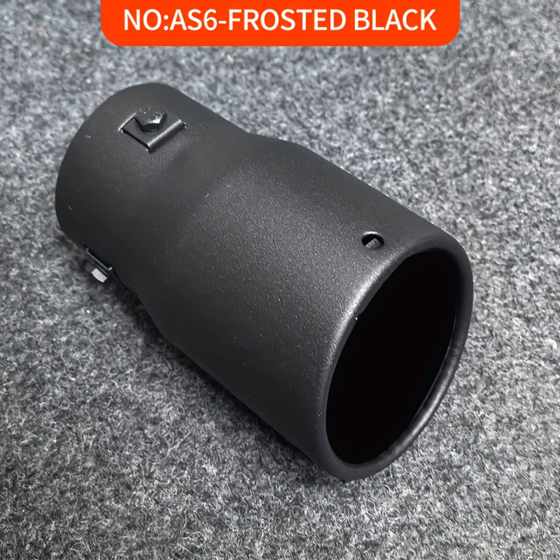 Stainless Steel Car Exhaust Pipe Universal Fit for 6.8-7.3cm Tailpipe
