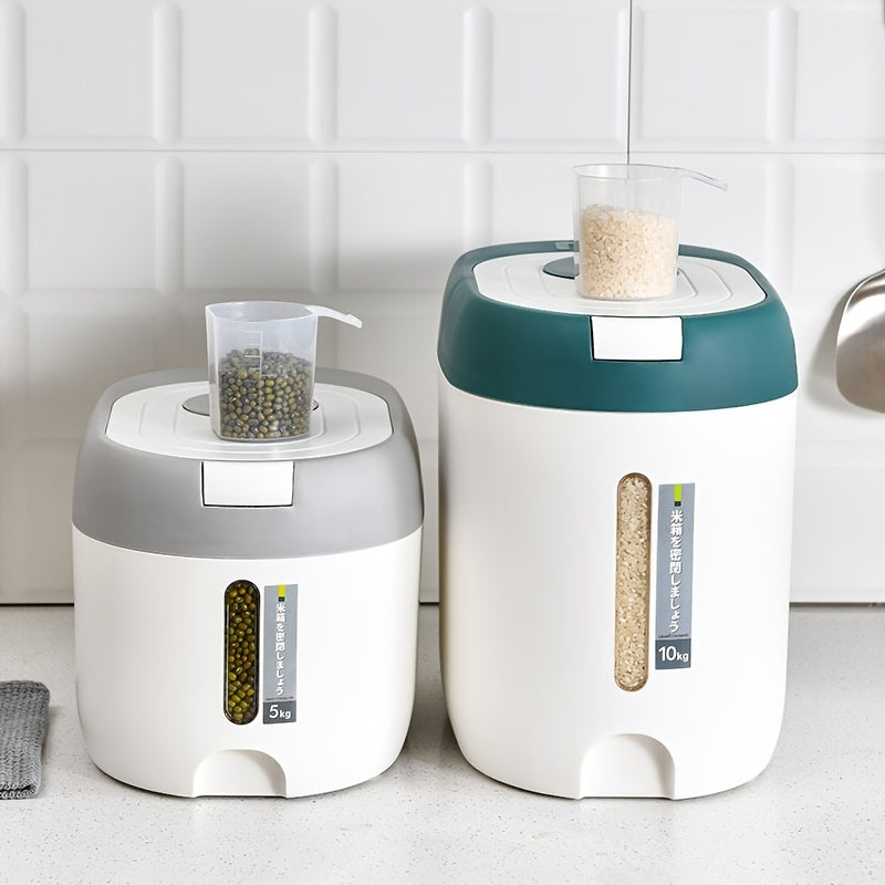 Commercial Rice Storage Bin Airtight Moisture-Proof Large Capacity Kitchen Food Grade