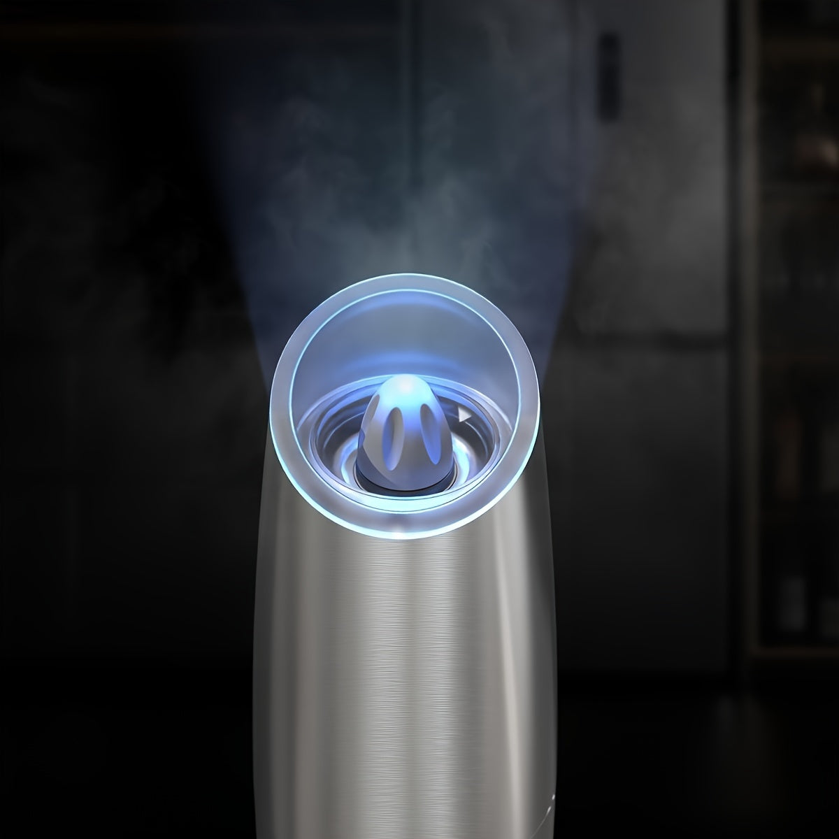 Juego de molinillo de gravedad de acero inoxidable de 2 piezas con molinillo eléctrico de sal y pimienta ajustable