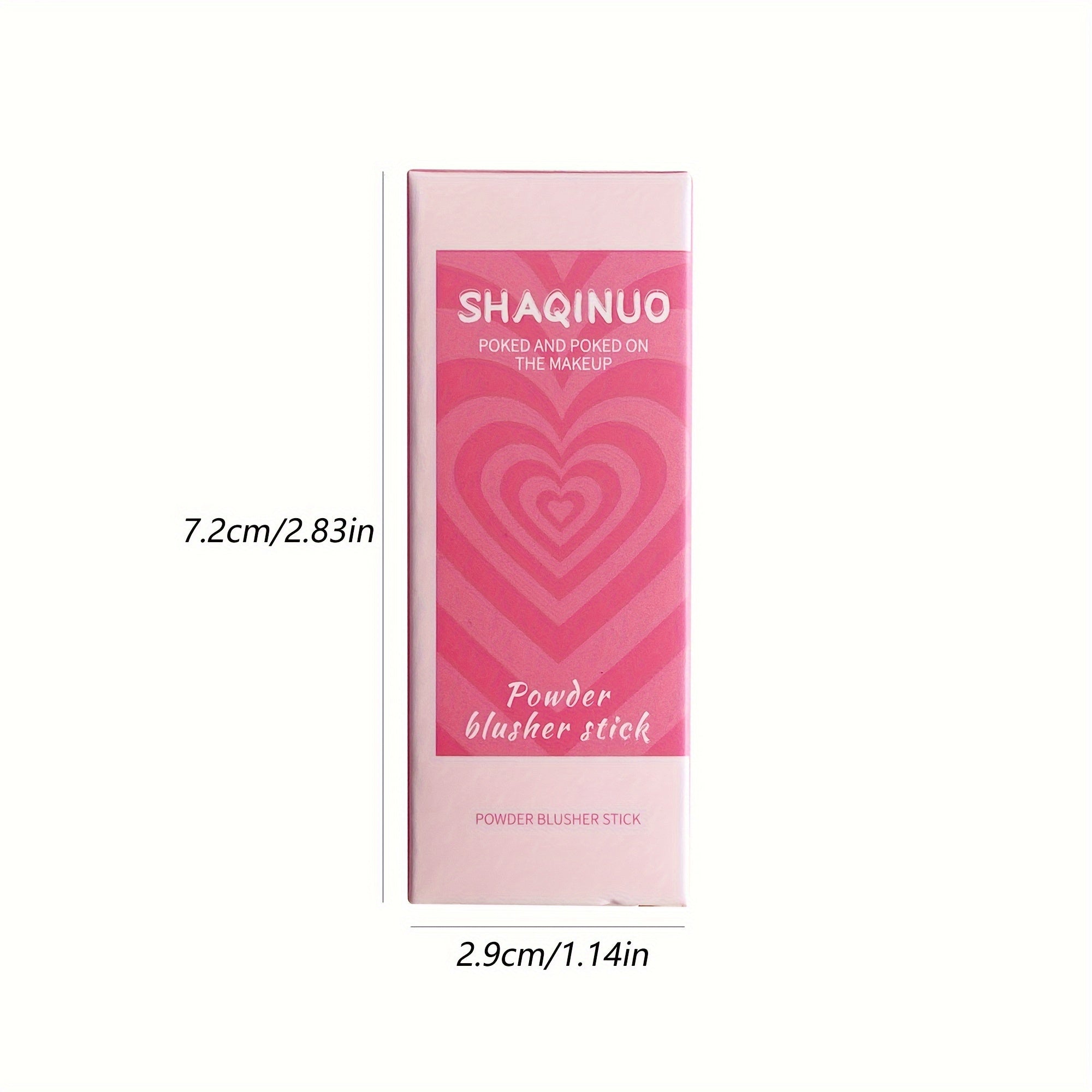 Ayollar uchun 3 dona Blush Stick tabiiy mat, nude, yuzni yorituvchi makiyaj