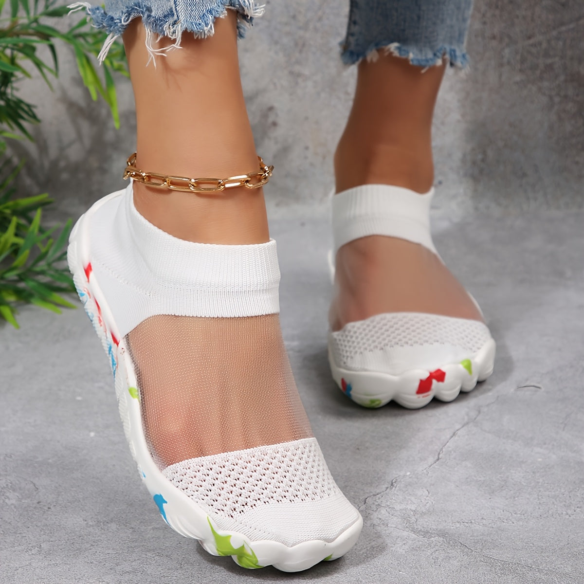 Women’s Casual Sports Shoes for Indoor Training, Water Wading, and Jogging