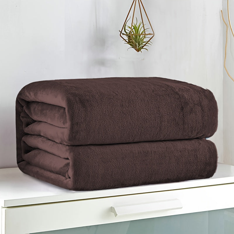 Solid Color Fleece Blanket in the New Blanket Series