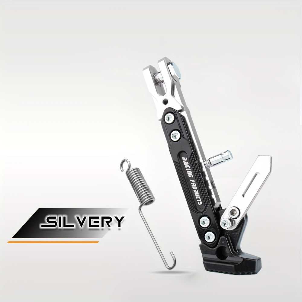 Регулируемый алюминиевый боковой подножка для мотоциклов-скутеров до 150 кг