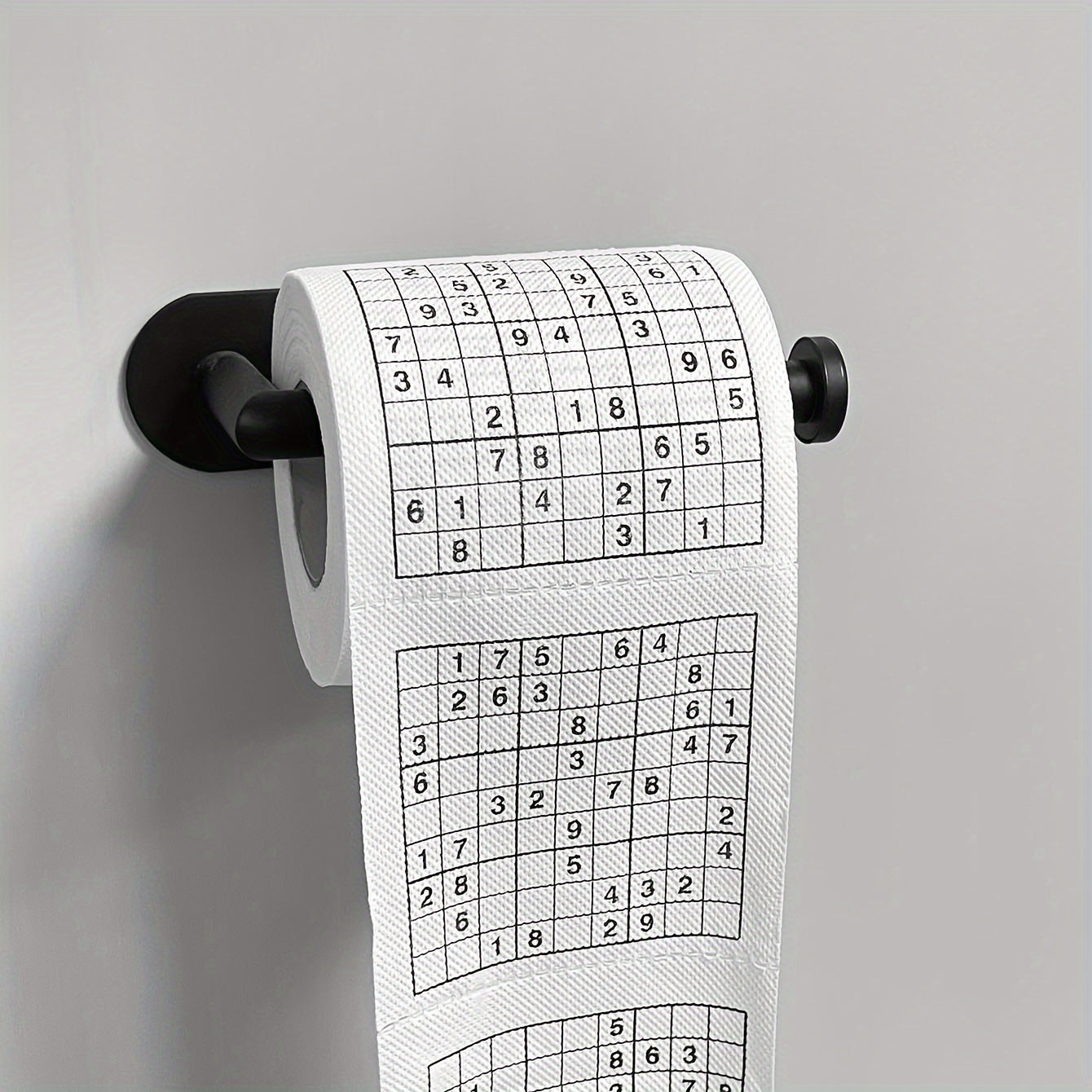 Креативный рулон бумаги для печати судоку для математических игр и украшения вечеринок