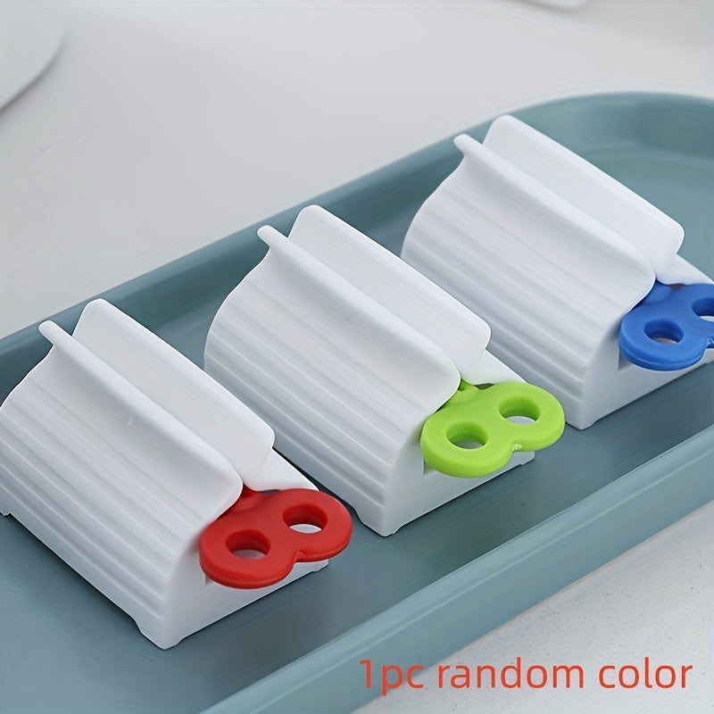 Unisex Plastic Toothpaste Dispenser Hygienic Rotating Toothpaste Squeezer