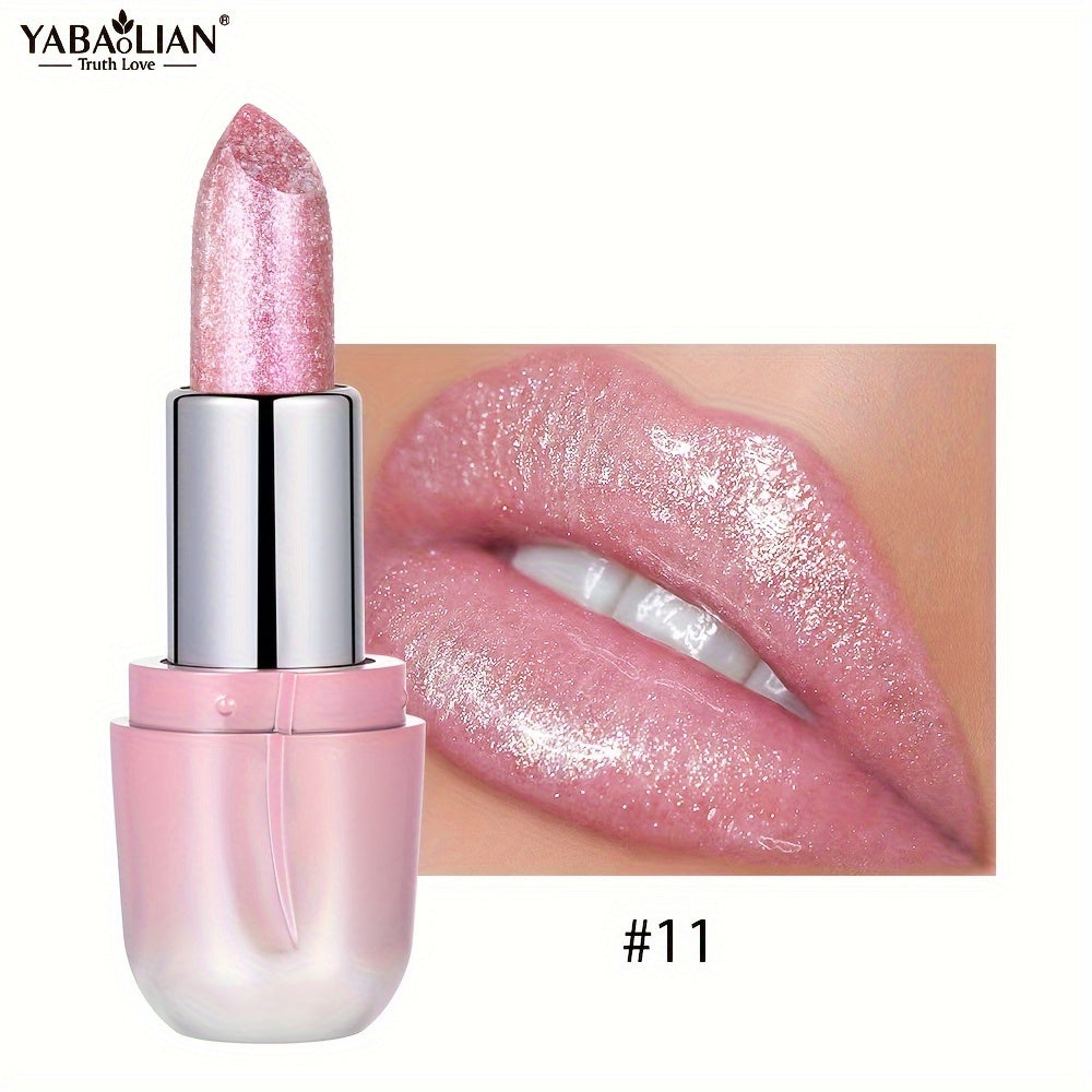Women's 6-Color Shimmer Lipstick Set Waterproof Long-Lasting Bright Colors
