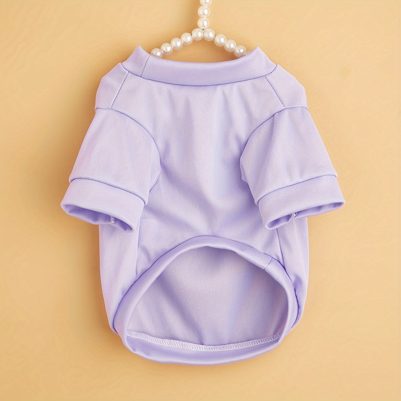 Pet T-Shirt Quick Dry Summer Dog Tee Casual Knit Polyester Small Medium Toy